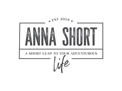 Anna Short branding design illustration logo mark vector website