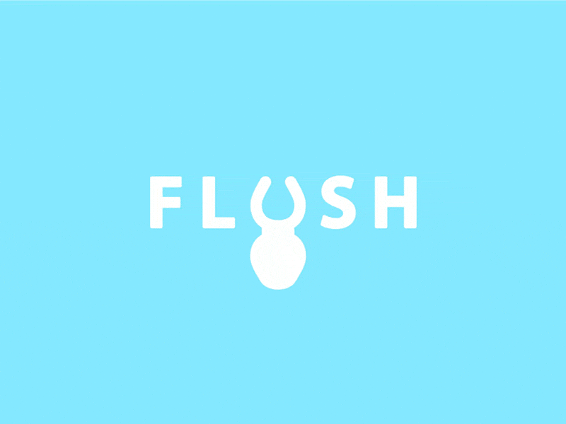Flush Logo by Arek Dvornechuck on Dribbble