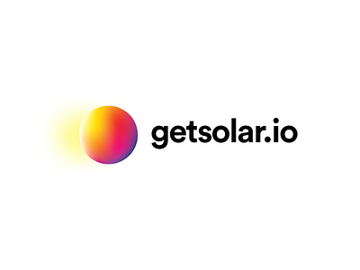 Getsolar Logo2 energy gradient rays renewable solar sun
