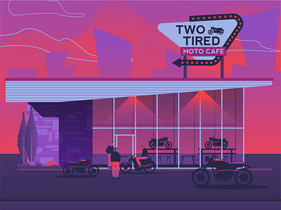 two tired illustration 02