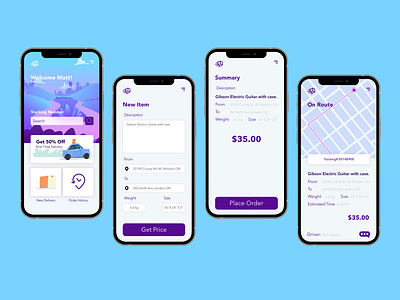 CargoGo App Ux/UI Design