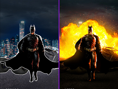 Batman Returns adobe art design digital art graphic design logo manipulation photomanipulation photoshop