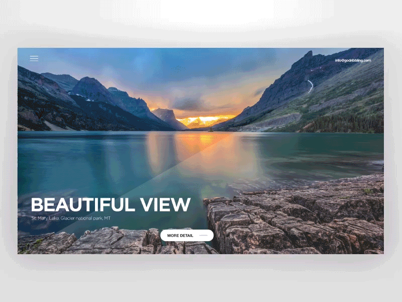 Beautiful view website beautiful color ui view website