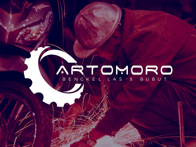 Artomoro - Welding Workshop branding concept design logo products welding