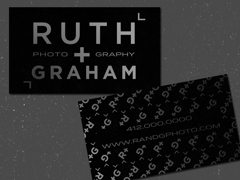 R+G Business Card Concept by Brandon Link on Dribbble