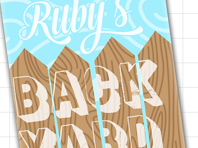 Ruby's Backyard Bash 2014 clouds nick slater voyage woodgrain woodtyperevival