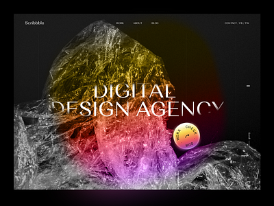 Web Design | Exploration Project 🏀 agency awwwards darktheme designagency dribbble landingpage productdesign typography uidesign uxdesign webdesign