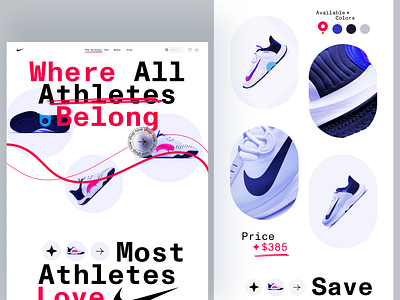 Nike Landing Page | Exploration Project