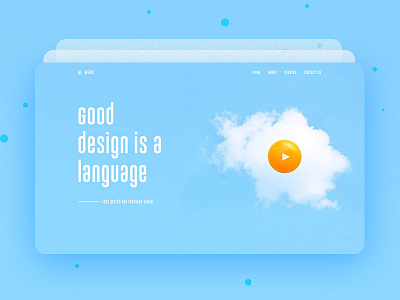 Visual Language design designer egg eggy graphic design header illustration sky uiux webdesign websitedesign