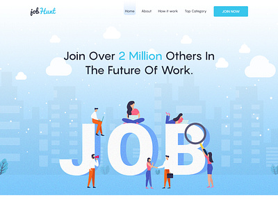 Job Landing For Candidate by Mufidul for Fireart Studio on Dribbble