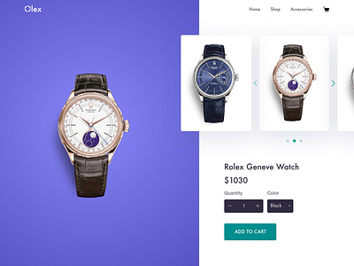 Product Page II by Mufidul on Dribbble