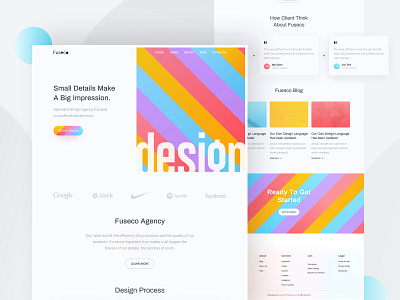 Design Agency - Homepage