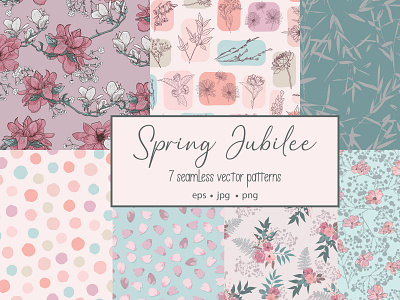 Seamless Patterns designs, themes, templates and downloadable graphic  elements on Dribbble
