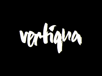 Lettering & Calligraphy | VERTIQUA bantik calligraphy handwriting lettering logotype roma vertiqua