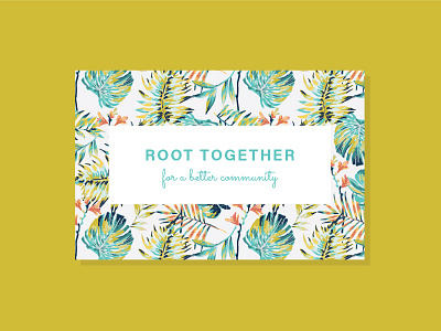 Loyalty Card for Sageroots branding card collateral pattern design print design touchpoint typography
