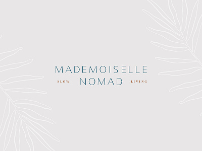 Mademoiselle Nomad Brand Refresh Primary Logo