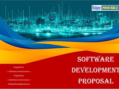 Software Proposal Template Word