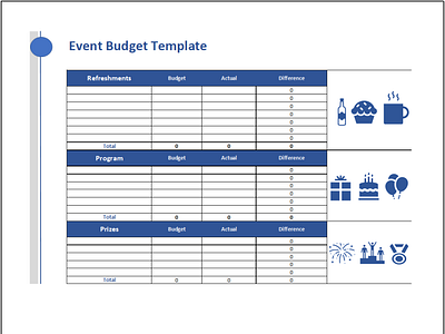 Free Event Budget Template Excel / Budgeting Template by ...