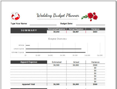 Wedding Budget Planner Free Printable budget template design editable templates free templates graphic design planner printable templates template templates wedding wedding budget