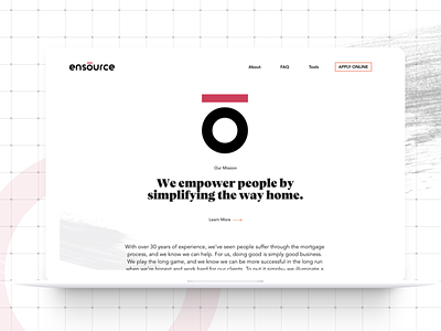 Ensource About Page bold branding brush stroke enso finance font pairing grid japan logo minimal minimal logo minimalism simple logo white space