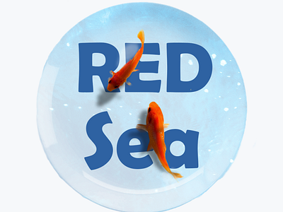 Red sea graphic design