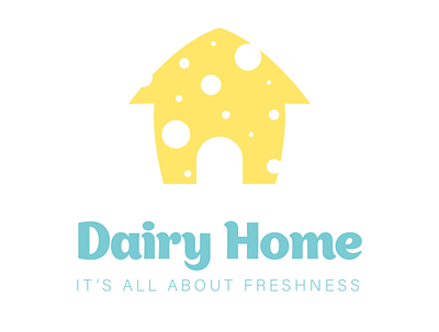Dairy Home branding design graphic design illustration logo typography vector