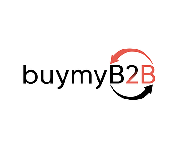 BuymyB2B adobe b2b branding business design designer gradient graphic design graphics graphics designer the illustration illustrator logo logo design logo designer logos red typography vector