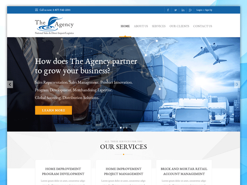 The Agency Website Designs