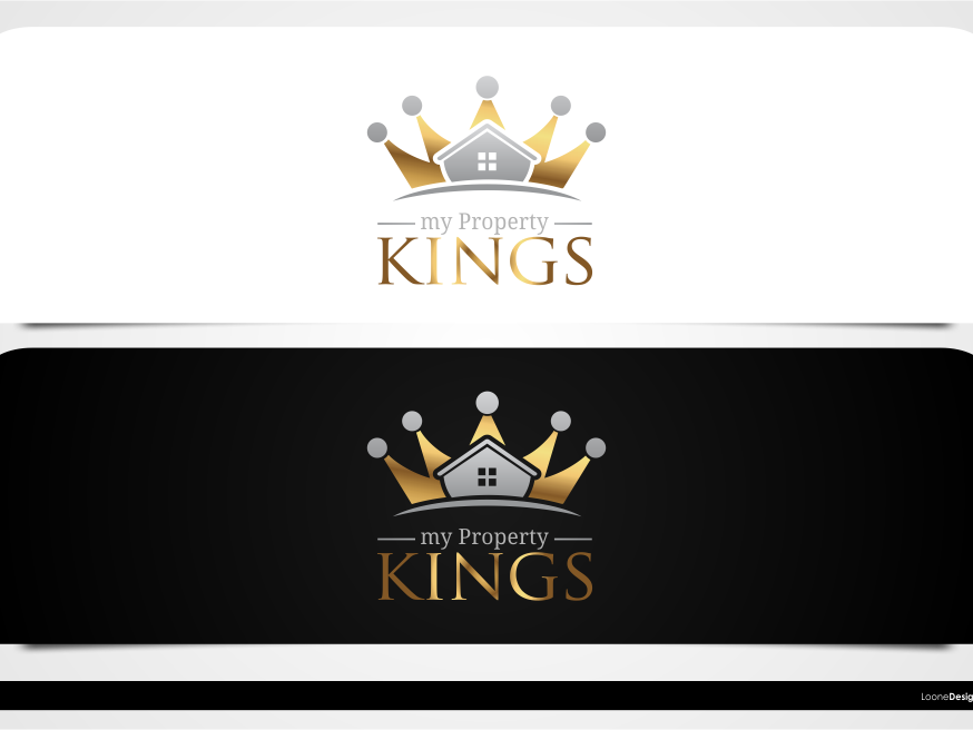 Logo for My Property Kings by Moch Yusuf Kurniawan on Dribbble