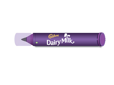 Cadbury Chocolate and marker adobe illustrator cadbury design design thinking diarymilk graphic design illustration