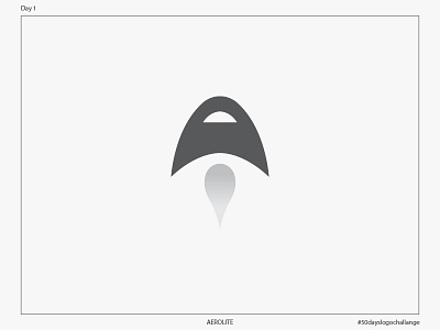 Aerolite aerolite dailylogochallenge graphicdesign illustrator logodesigning rocketship space