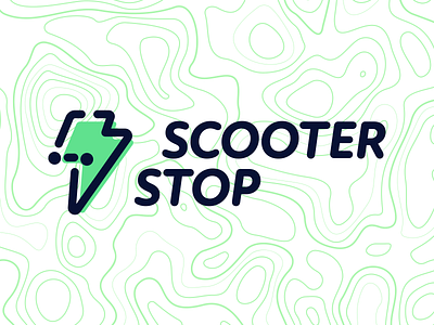 Electric Scooter E-Commerce Logo