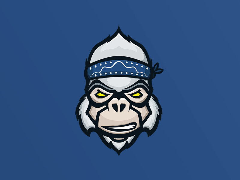Gorilla Mascot Logo