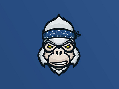 Gorilla Mascot Logo animal branding gorilla illustration logo logodesign mascot wild