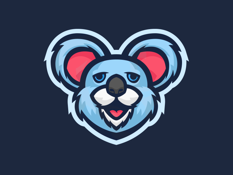 Koala Mascot Logo