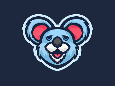 Koala Mascot Logo animal branding design illustration koala logo mascot