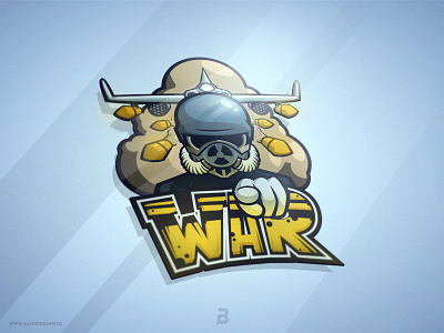 War Mascot Logo / Illustration branding design esports graphicdesign illustration logo mascot war