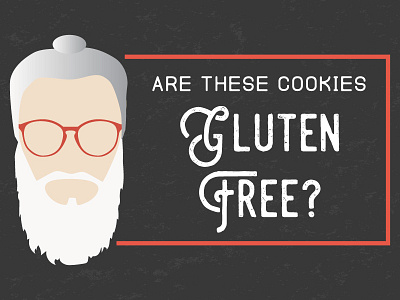 Are these cookies gluten free? christmas design festive graphic design hipster holidays icons illustration season vector