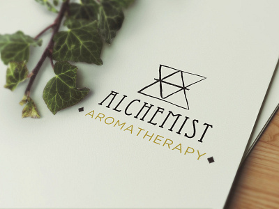 Who said inhaling is bad for you? alchemist alchemy aromatherapy branding design graphic design icon illustration logo modern packaging simple