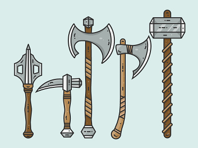 Let me AXE you a question! design fantasy graphic design graphics icons illustration vector vector illustration