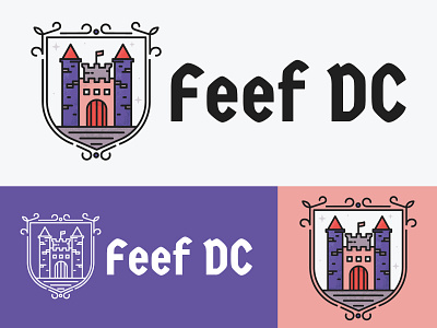 Feef DC Logo branding design graphic design illustration logo logo design vector