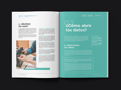 Editorial Collection | Abriendo el Gobierno | LABgobar book booklet booklet design branding data editorial editorial design editorial layout government layout design magazine minimal open data typography