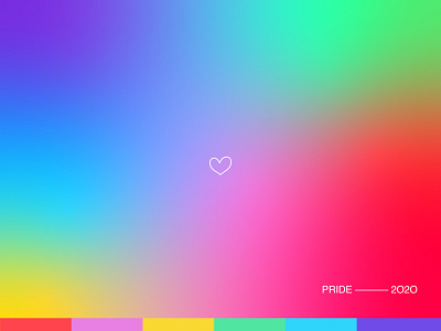 Pride 2020 booklet design branding color design editorial gradient gradients illustration lgbtq minimal minimalism motion postcard poster poster art poster design posters pride pridemonth typography