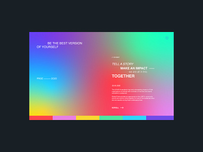 Pride 2020 - UI WEB