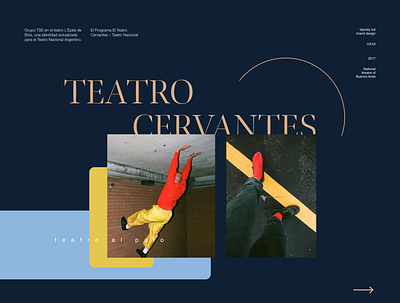 Cervantes branding design editorial editorial design minimal minimalism type typography ui uiux ux visual design