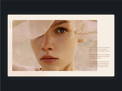 ABROD aesthetics beauty branding editorial fashion layout minimal paris ppt ui ux web design website