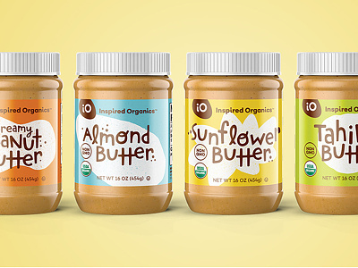 Peanut Butter & Friends butter io jars light packaging pastel peanut spring yum