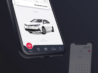 'My Toyota' app calendar car driver driver app garage mobility toyota