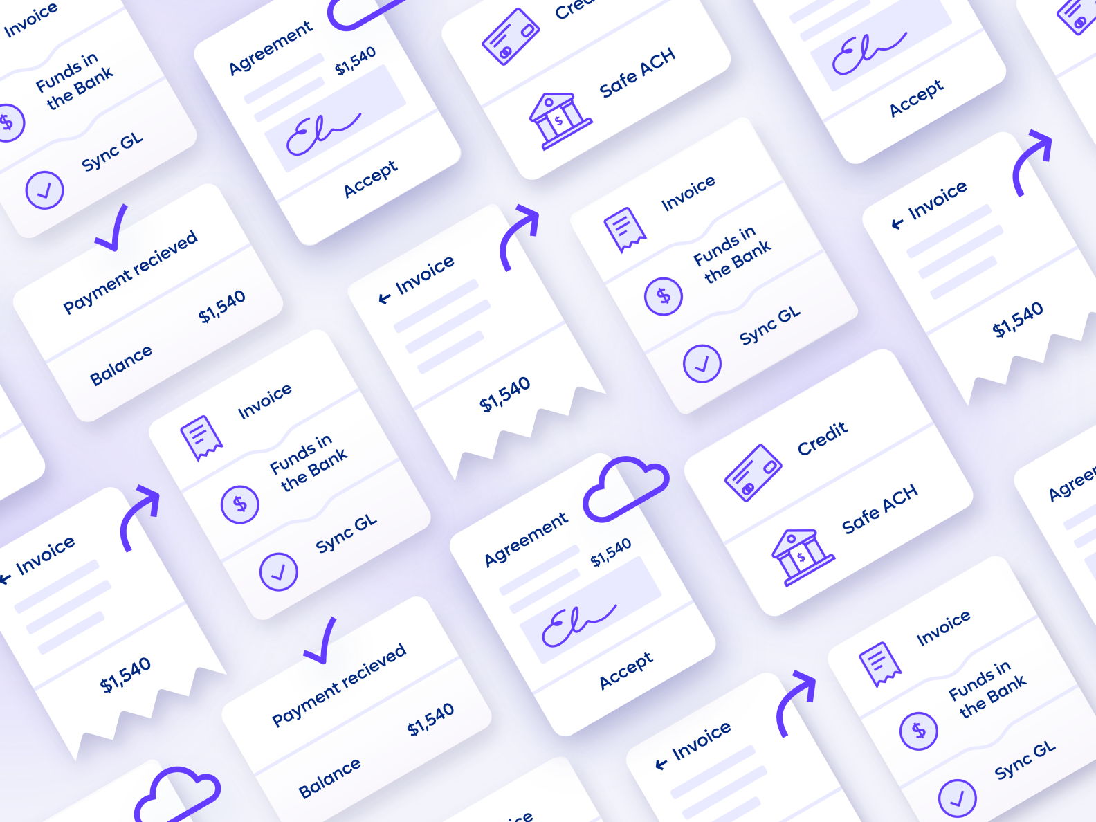 Anchor's billing visuals by studio&more on Dribbble