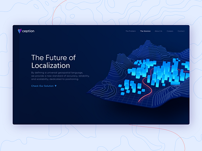Ception website design enviroment illustration typography urban web website